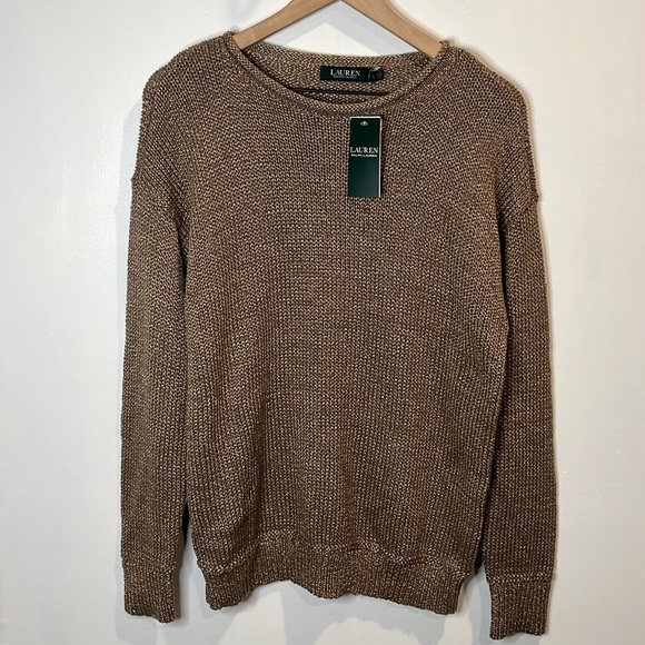 Lauren Ralph Lauren Sweaters - NWT | Women’s | Lauren Ralph Lauren sweater | Gold | Large
